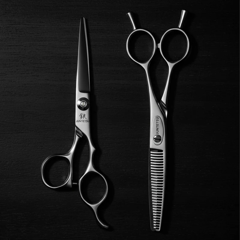 Ensemble de ciseaux de coiffure Juntetsu Cobalt Apex