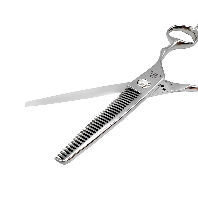 Ciseaux à effiler professionnels Juntetsu Crystal Elite