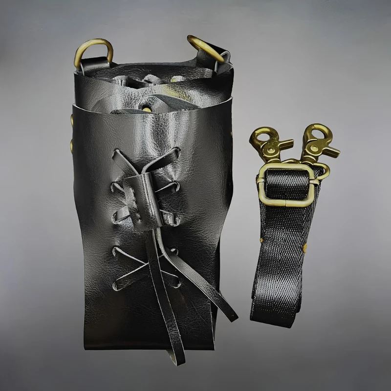 Étui en cuir à lacets croisés Juntetsu - 5 Professional