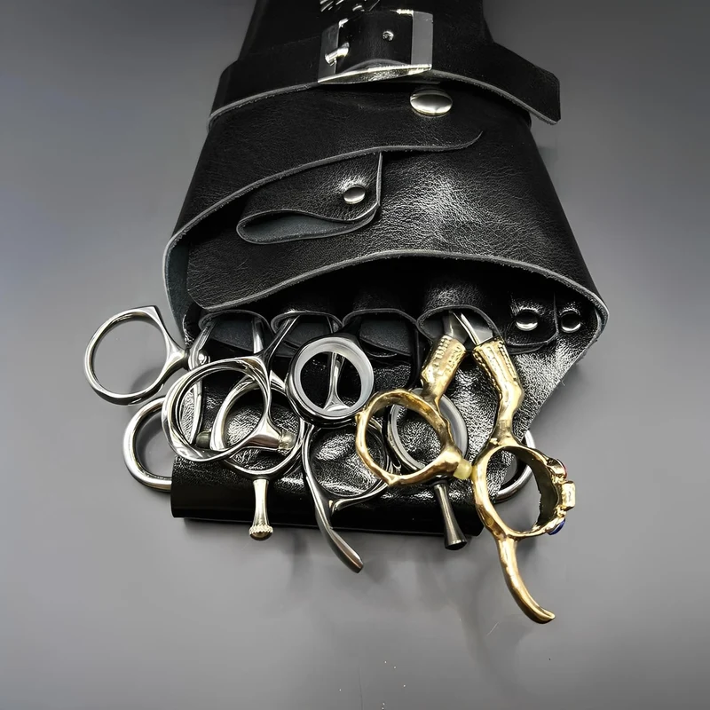 Étui pour ceinture noire Juntetsu - Peut contenir 5 ciseaux