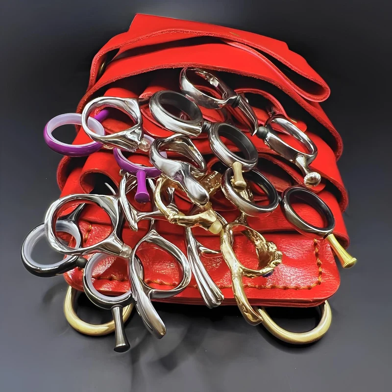 Étui rouge Juntetsu Signature | Conception professionnelle à 7 poches