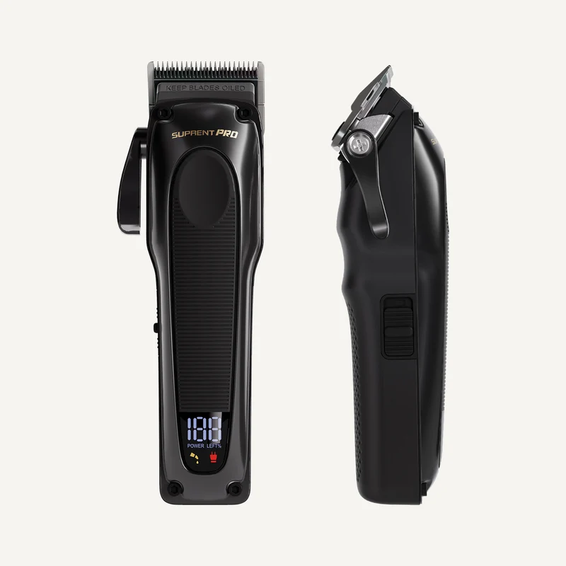 The Black Obsidian Professional Clipper and Trimmer Set - HC776BX