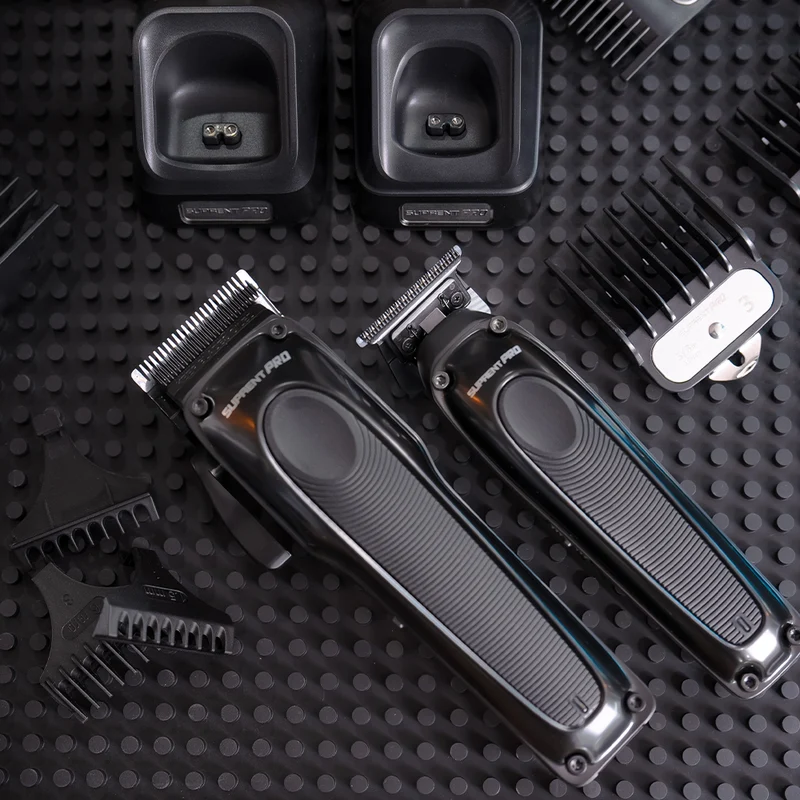 The Black Onyx Professional Clipper and Trimmer Set - HC756BX
