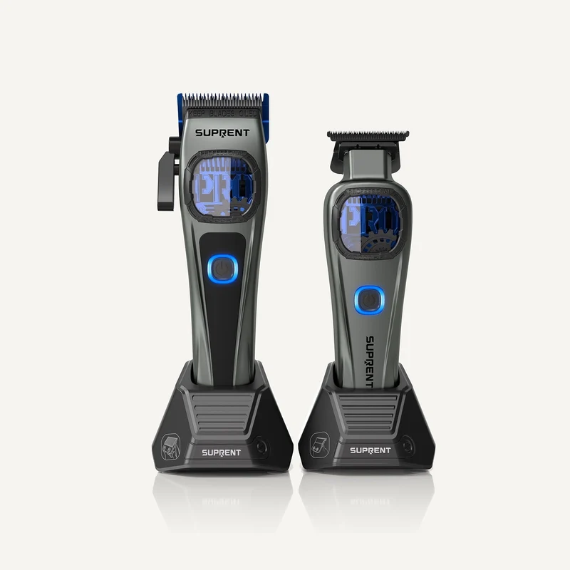 SUPRENT StormGray Clipper Trimmer Combo HC586