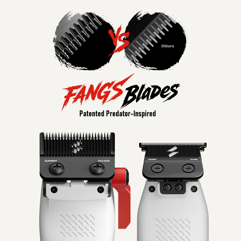 SUPRENT FANGS Assassin Edition Clipper Trimmer Combo HC976WX