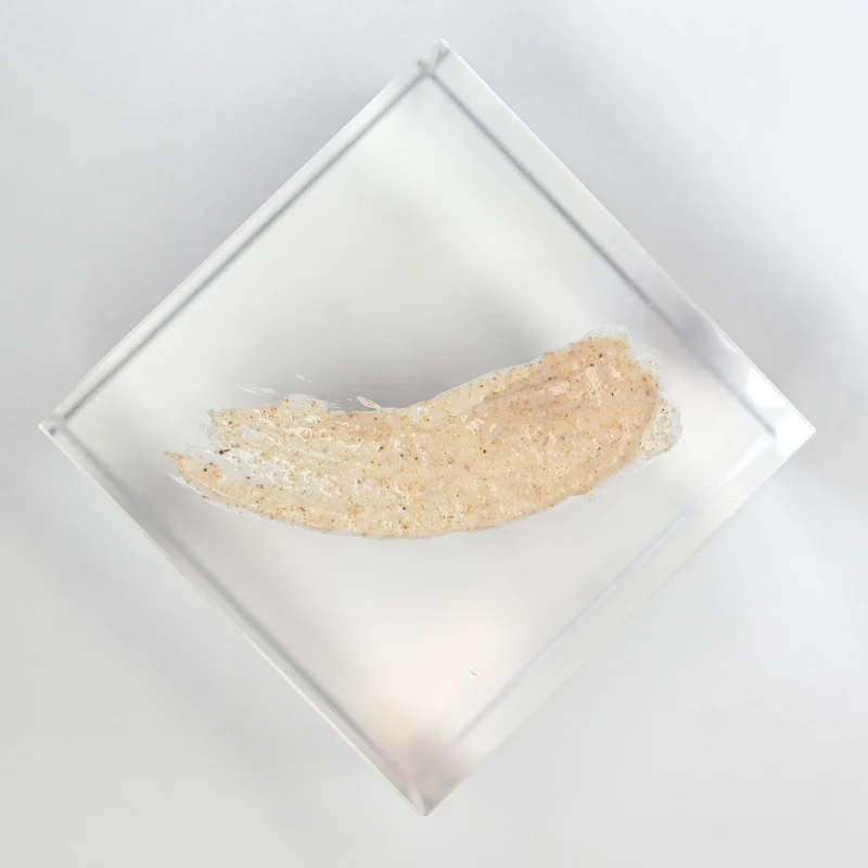 Gel exfoliant sourcils