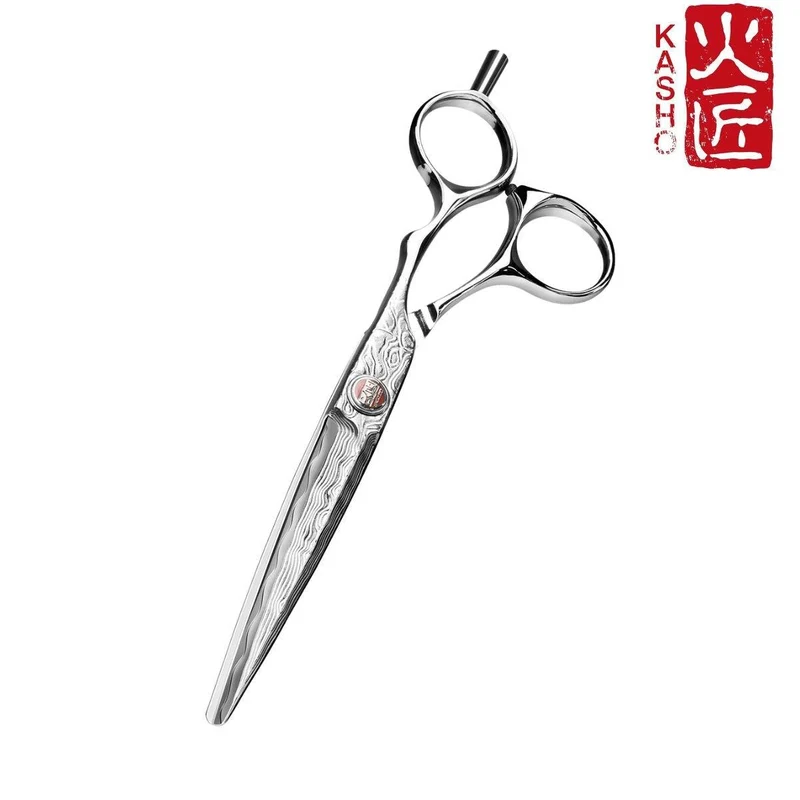 Kasho Ciseaux de coupe de cheveux décalés Damas