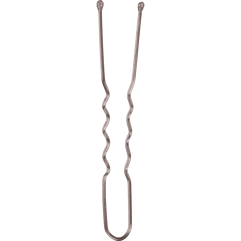 Épingles en métal ondulé 60mm 25pcs Marron