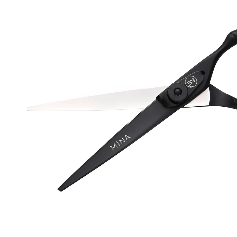 Mina Ensemble et kit de ciseaux Timeless Hairdressing noir mat