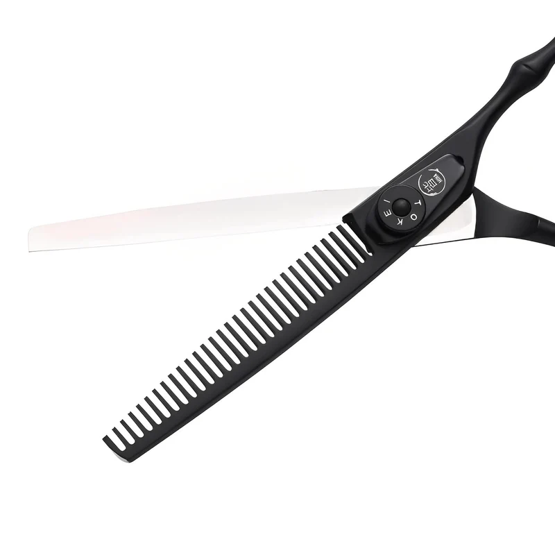 Mina Ensemble et kit de ciseaux Timeless Hairdressing noir mat