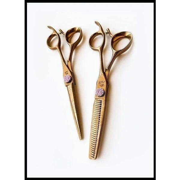 Kamisori Ensemble de ciseaux de coiffure Pro Jewel III