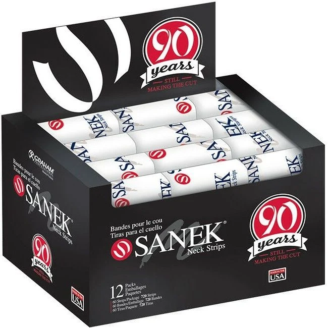 Sanek Neck Strips - Col Crêpe (Protège cou) - 720 Bandelettes