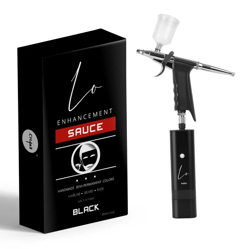 Lo TRIO Combo (Lo™ Airbrush 3.0 + Sauce + Fibers ) + Lo Pencil Offert !!!