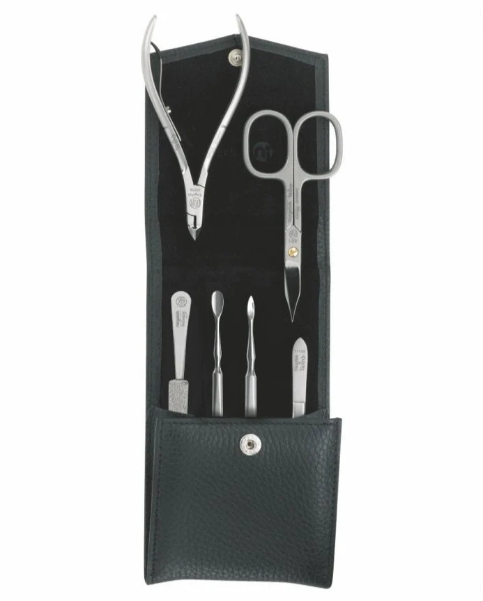 Maniküre Set Capri, schwarz, 6tlg.