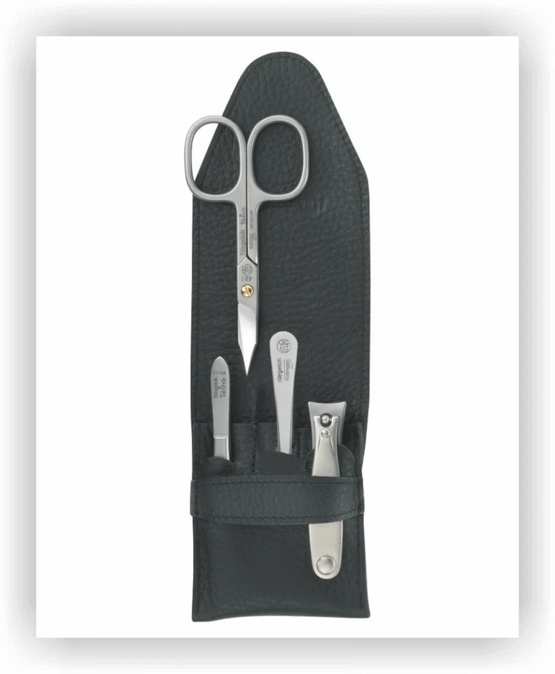 Maniküre Set Capri, schwarz, 4tlg.