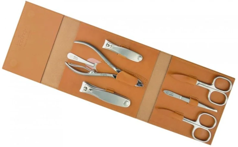 Maniküre Pediküre Set Havanna, caramel, 7tlg.