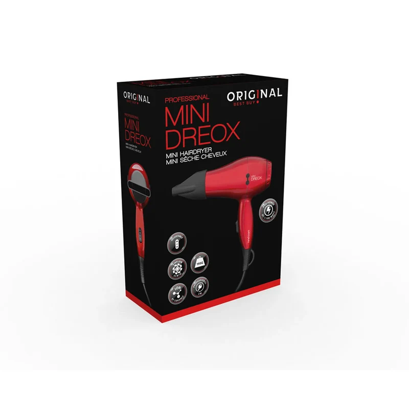 Sèche-Cheveux Mini Dreox Rouge Original