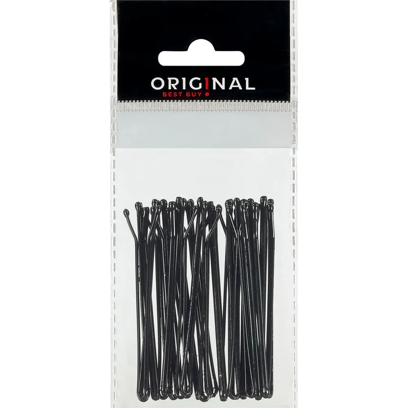 OBB Grips Metal Straight 50mm 25pcs Black
