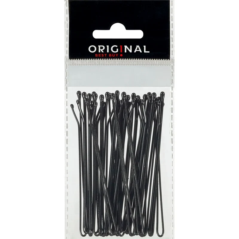 Grips métal droit 60mm 25pcs noir