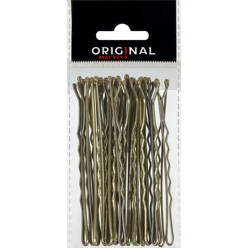 Grips métal ondulé 70mm 25pcs or