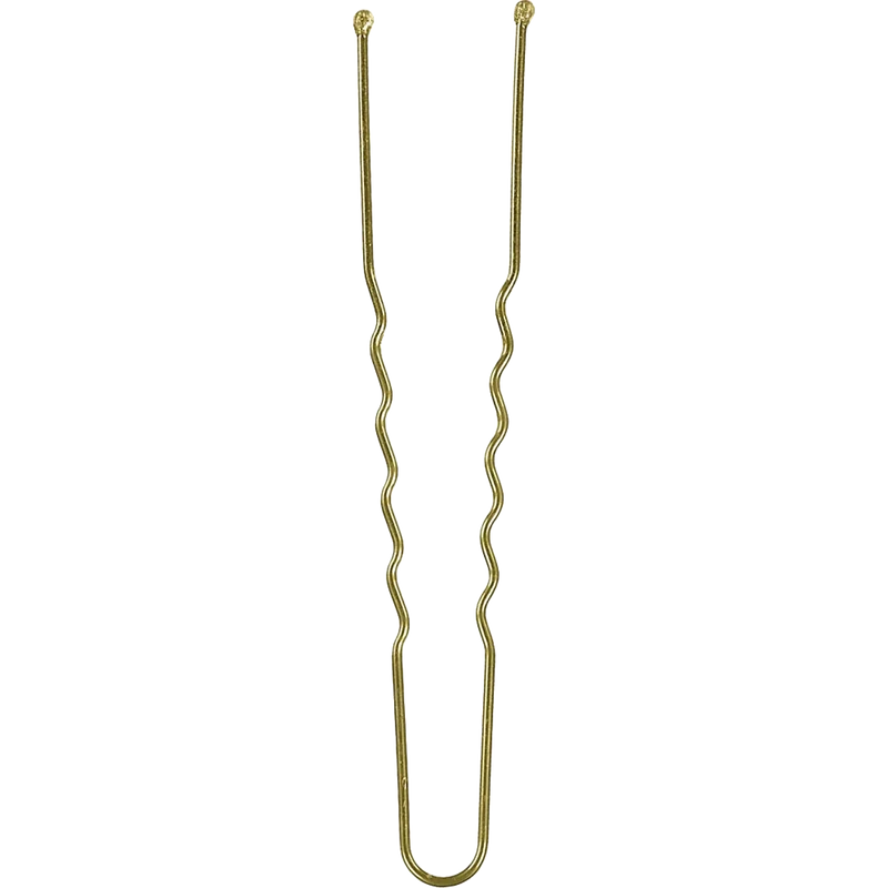 Épingles en métal ondulé 70mm 400pcs or