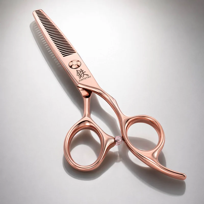 Ensemble de ciseaux Juntetsu Rose Gold VG10 Pro