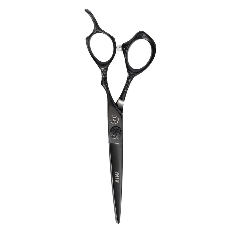 Mina Ensemble de ciseaux de coiffure en frêne noir