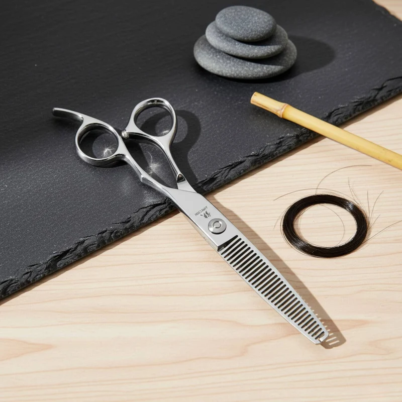 Ensemble de ciseaux de coiffure décalés Juntetsu VG10