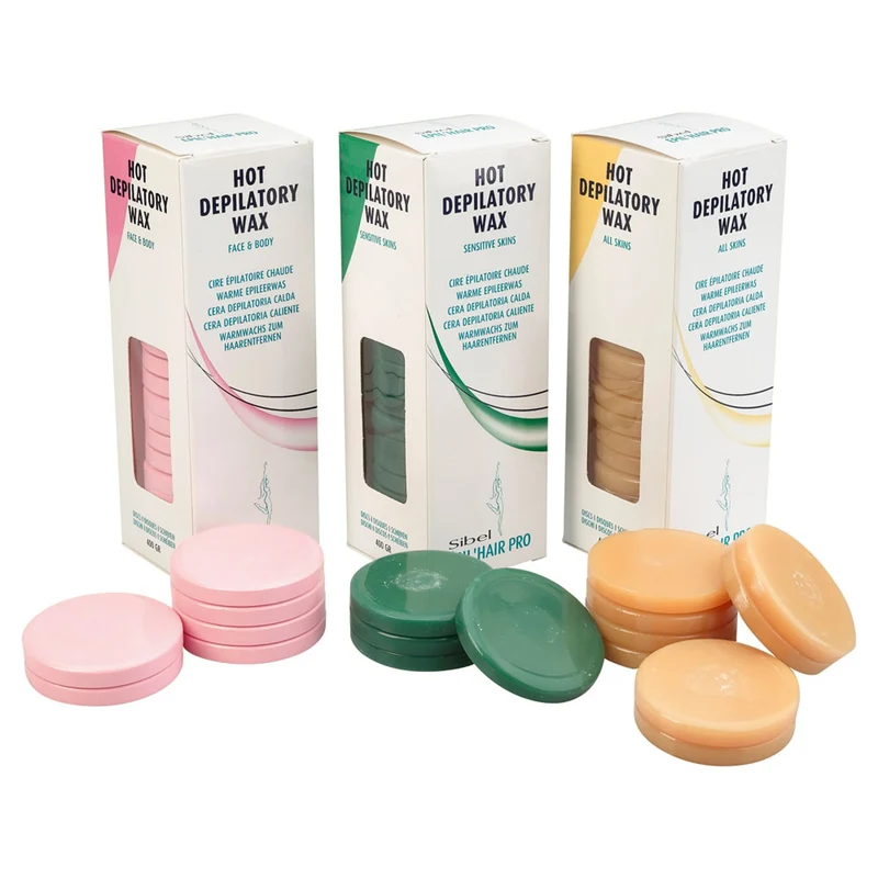 SIBEL EHP Disques de cire visage/corps 20pcs