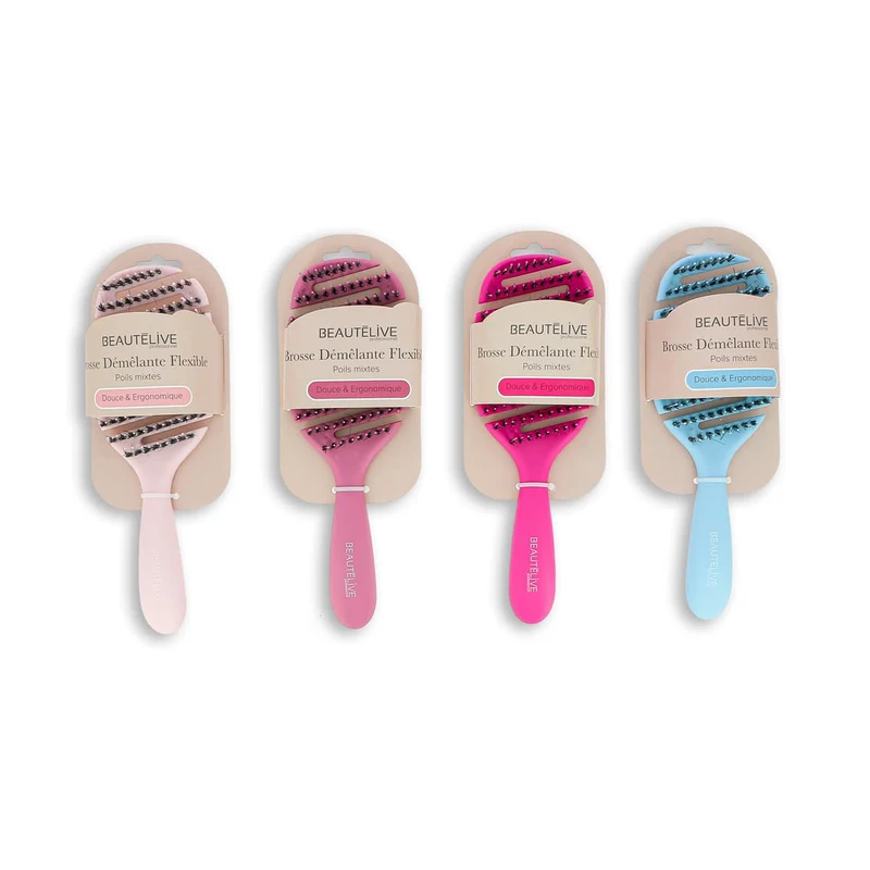 Brosse Démêlante Flexible Double Poils