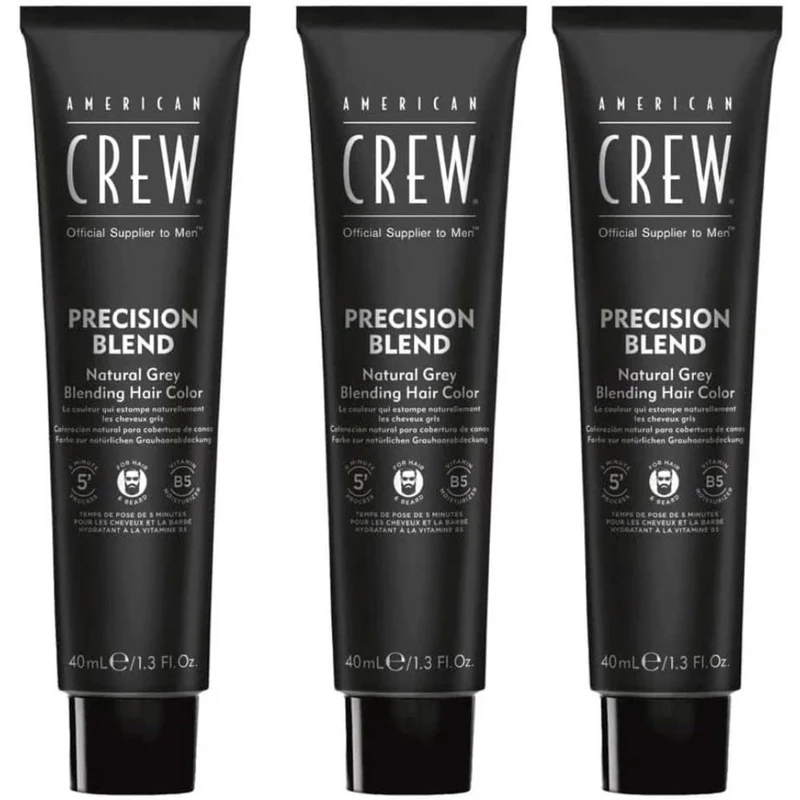 Coloration Homme Precision Blend Chataîn (4-5) American Crew 3x40ML