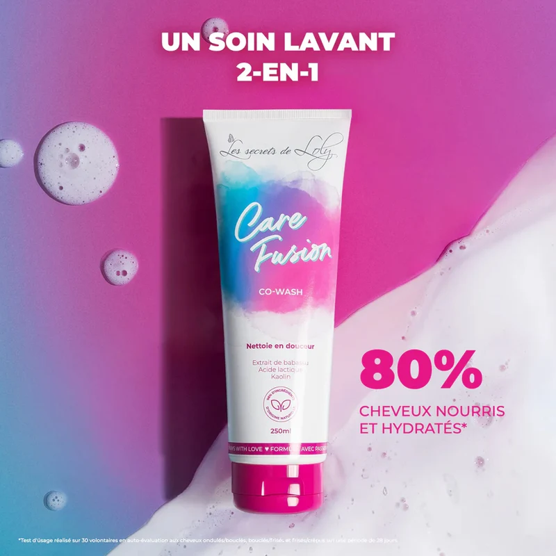 Shampoing Crème Care Fusion - Les Secrets de Loly 250 ML