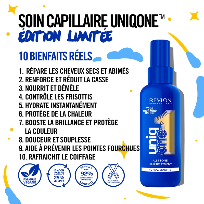 Spray Revlon Uniq One Édition Limitée 150 ML