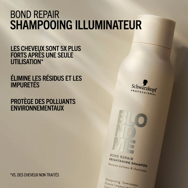 Shampoing Illuminateur Blond Me Bond Repair Schwarzkopf 1 Litre