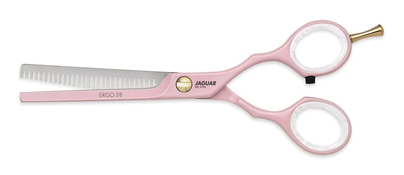 Ciseaux sculpteurs Jaguar Ergo Pink