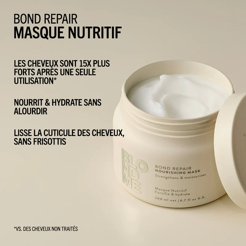 Masque Nutritif Blond Me Bond Repair Schwarzkopf 200 ML