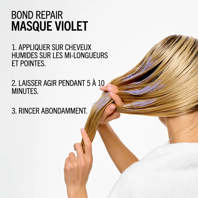 Masque Violet Neutralisant Blond Me Bond Repair Schwarzkopf 200 ML