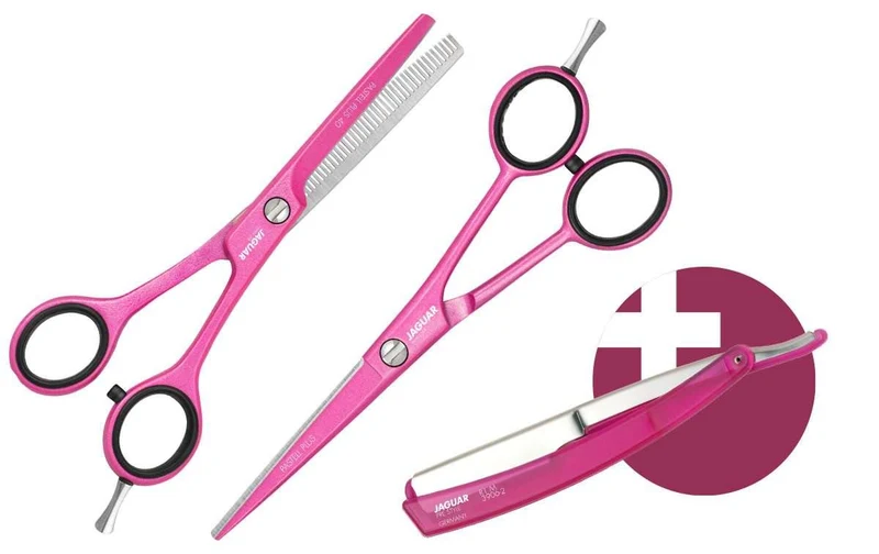 Kit ciseaux Jaguar Pastell Plus Classic Candy