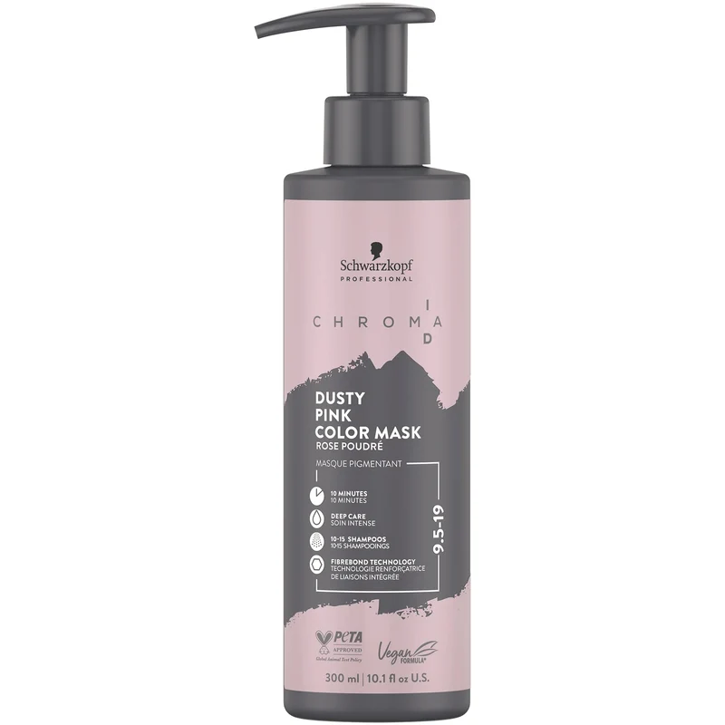 Masque Pigmenté Chroma ID 9,5-19 Rose Poudré Schwarzkopf 300 ML