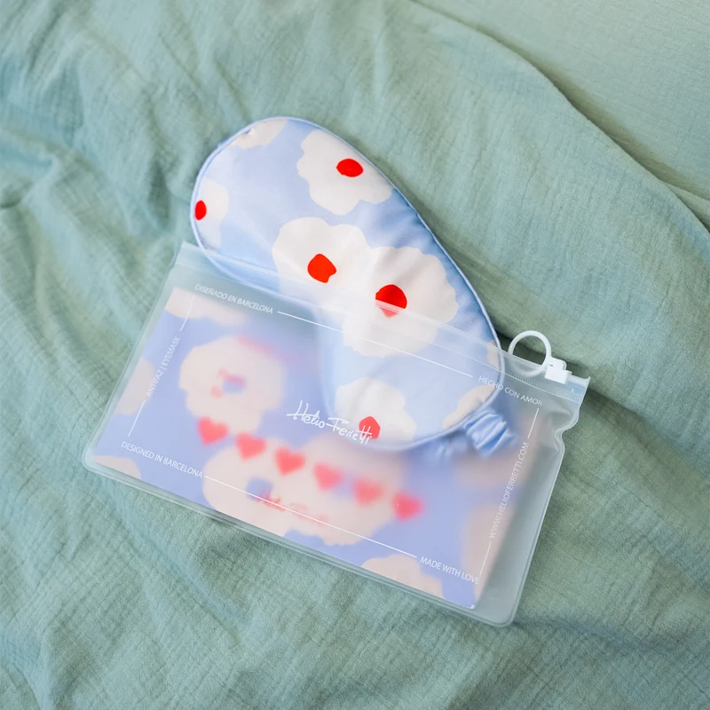 Masque de sommeil fleurs