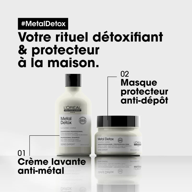 Shampoing Metal Detox L'Oréal Professionnel 500 ML