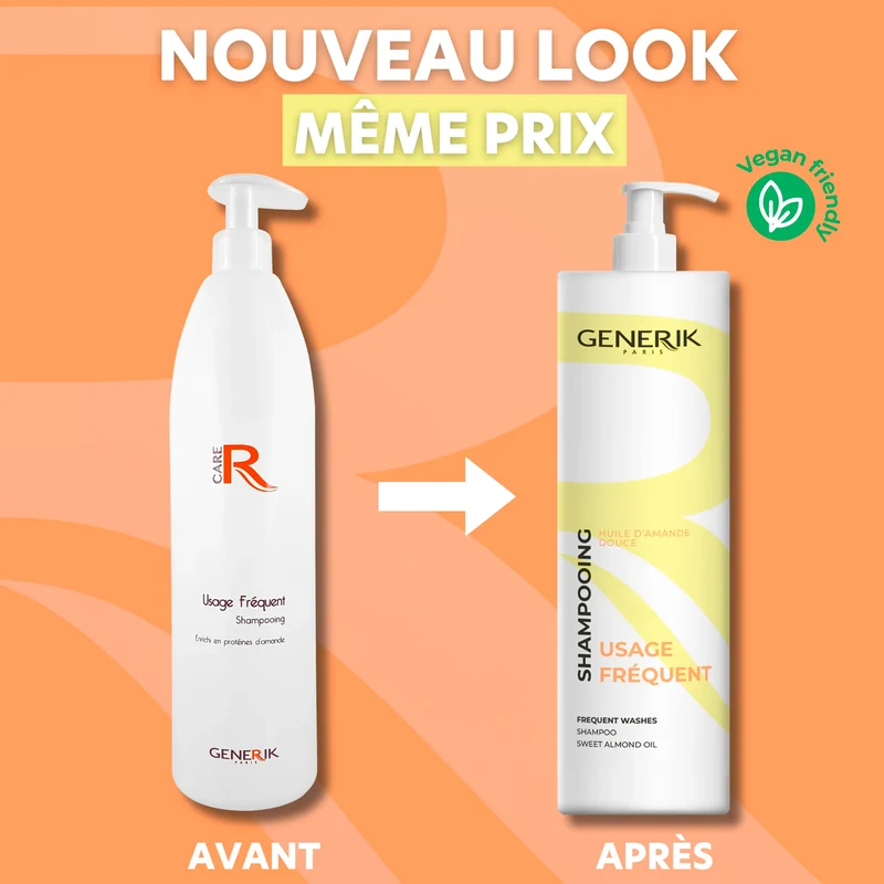 Shampoing Usage Fréquent Generik 1 Litre