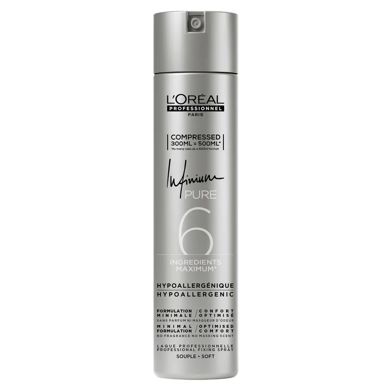 Laque Infinium Pure Souple L'Oréal Professionnel 300 ML