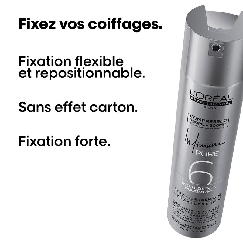 Laque Infinium Pure Forte L'Oréal Professionnel 300 ML