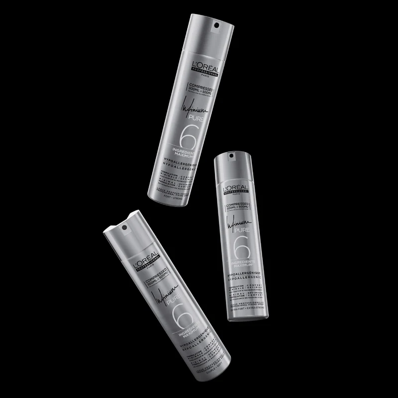 Laque Infinium Pure Extra Forte L'Oréal Professionnel 300 ML