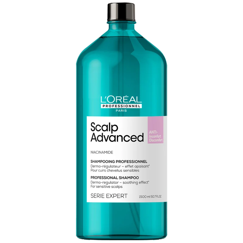 Shampoing Dermo Régulateur Anti-Inconfort Scalp Advanced L'Oréal Professionnel 1500 ML