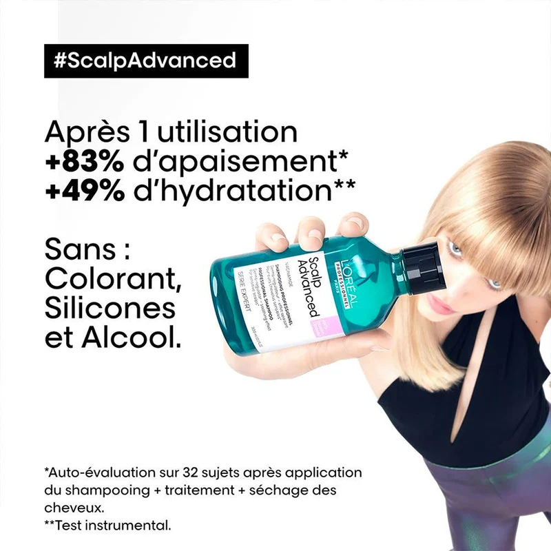 Shampoing Dermo Régulateur Anti-Inconfort Scalp Advanced L'Oréal Professionnel 1500 ML