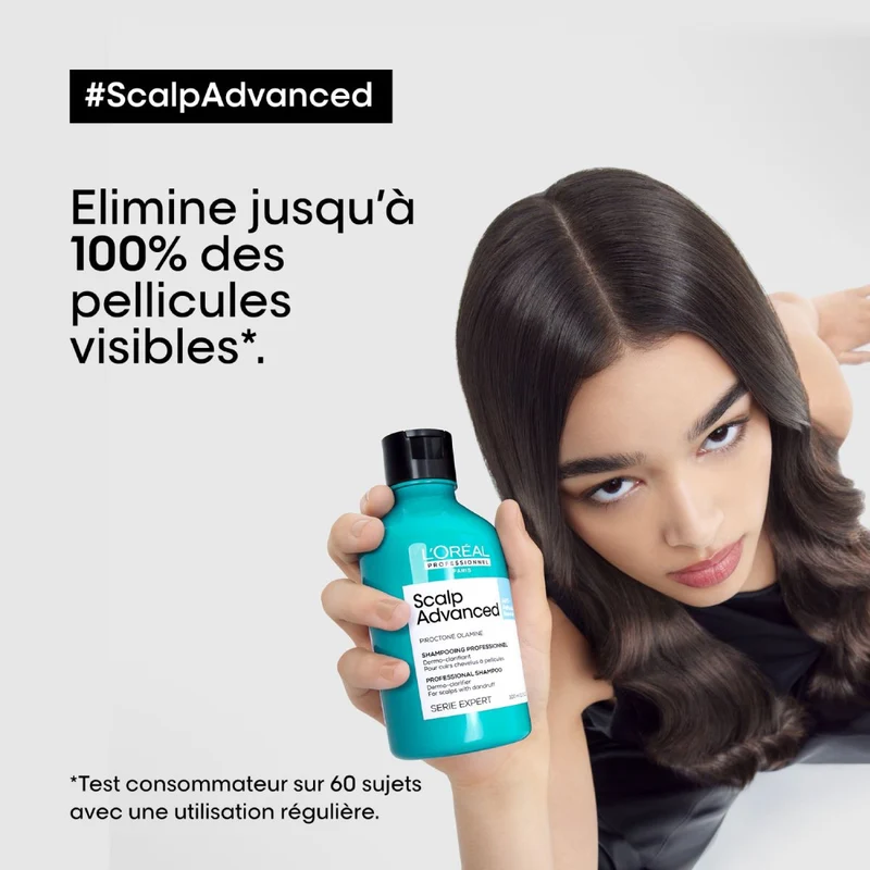 Shampoing Dermo Clarifiant Anti-Pelliculaire Scalp Advanced L'Oréal Professionnel 500 ML