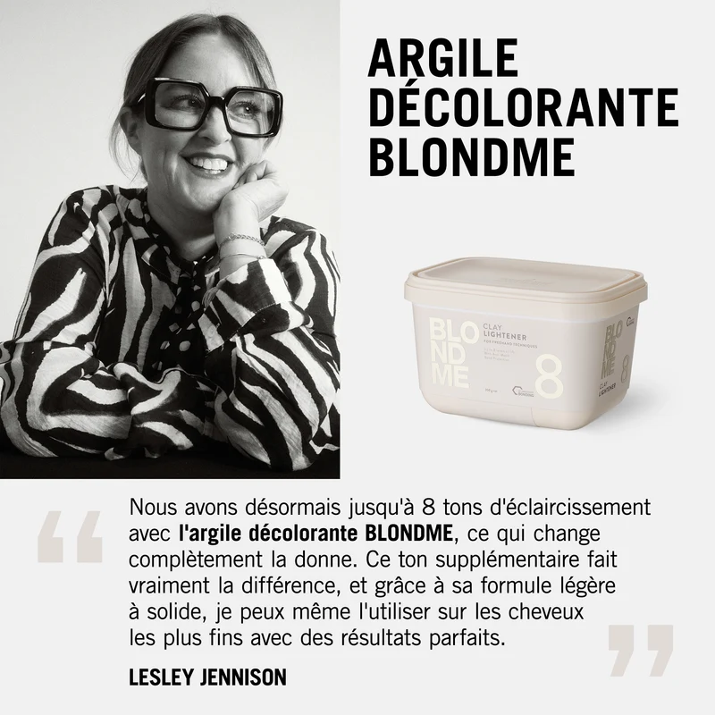 Poudre Décolorante Blond Me Argile 8 Schwarzkopf 350g