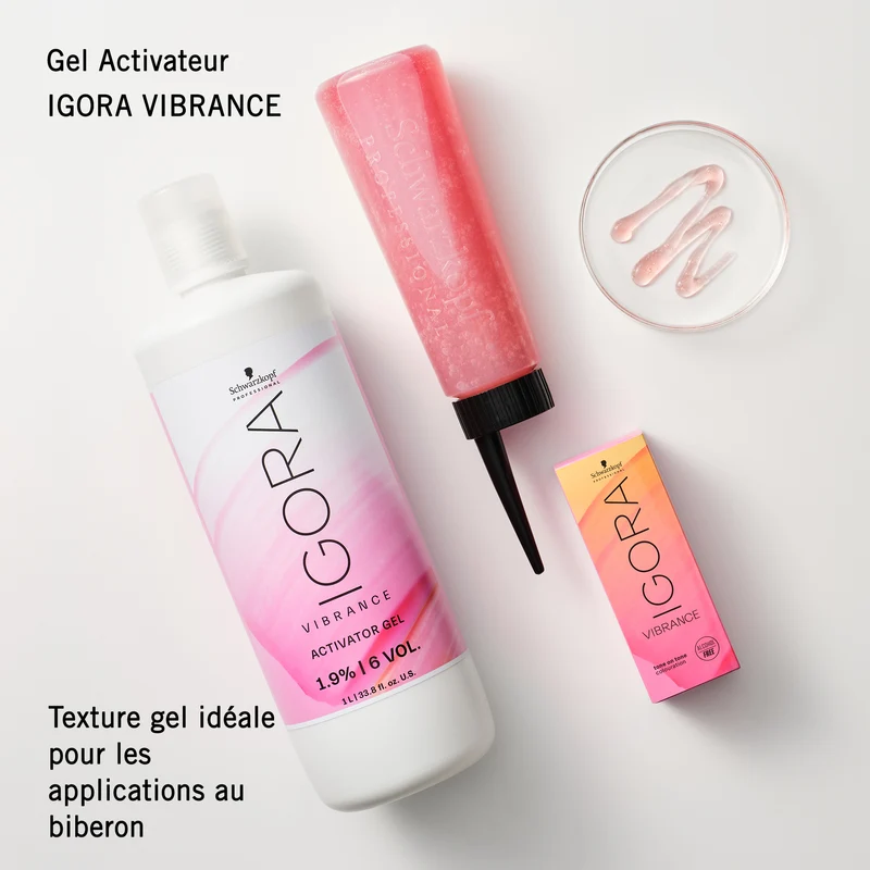 Gel activateur Igora Vibrance Schwarzkopf 6 Vol 1,9% 1 Litre